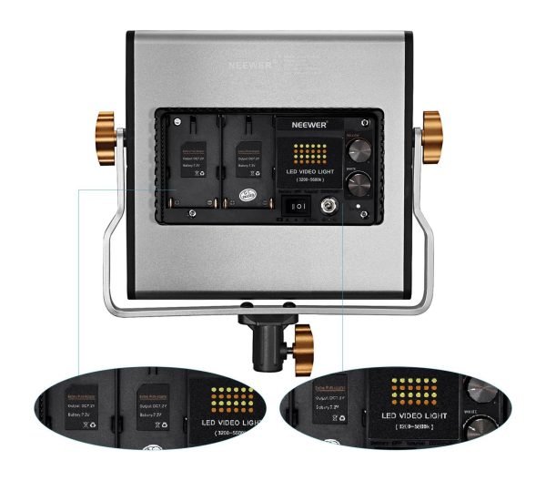 2 paneles LED Neewer NL-480 - Imagen 3